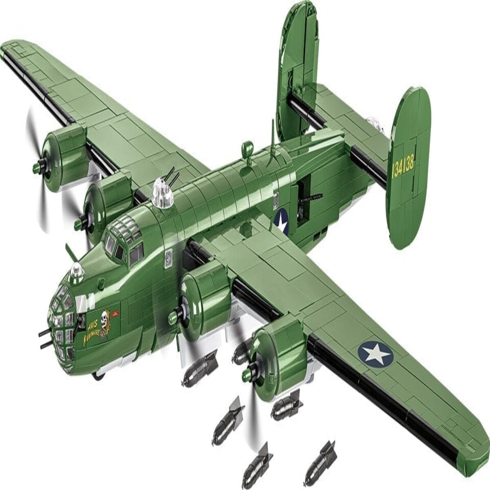 image 1 of Consolidated B-24 D Liberator brick plane model - COBI 5739 - 1445 bricks
