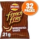image 3 of Walkers French Fries Worcester Sauce Snacks Crisps 21g (Case of 32)