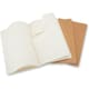 image 4 of Moleskine Cahier Plain Journal - Kraft Brown - One Size
