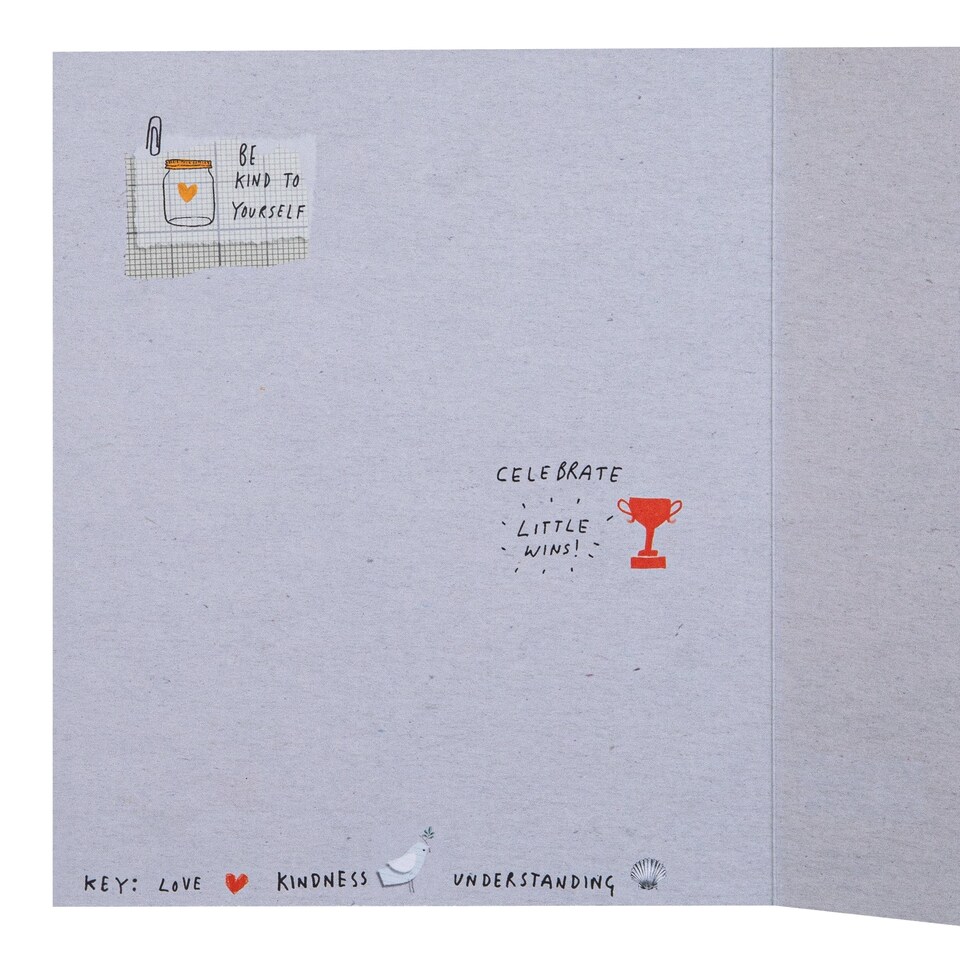 image 1 of Hallmark Maggie's - Beyond Cancer Charity Card - Treatment Completed Design