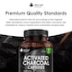image 5 of Activated Charcoal Capsules - 1040mg P/S 120 Fill