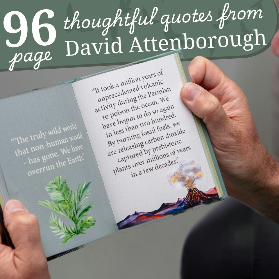 image 1 of David Attenborough's Words of Wisdom: Nature Gift Book
