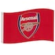 image 1 of Arsenal FC Core Crest Flag - Red - One Size