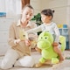 image 9 of HOMCOM Kids Rocking Horse, Plush Ride-On Dinosaur Seat with Safety Belt, 32 Songs, Ride-On Horses Toy, for Ages 18 Plus Months - Green