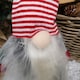 image 3 of 52cm Festive Gonk Cuddly Santa Indoor Christmas Plush Decoration in Striped Hat