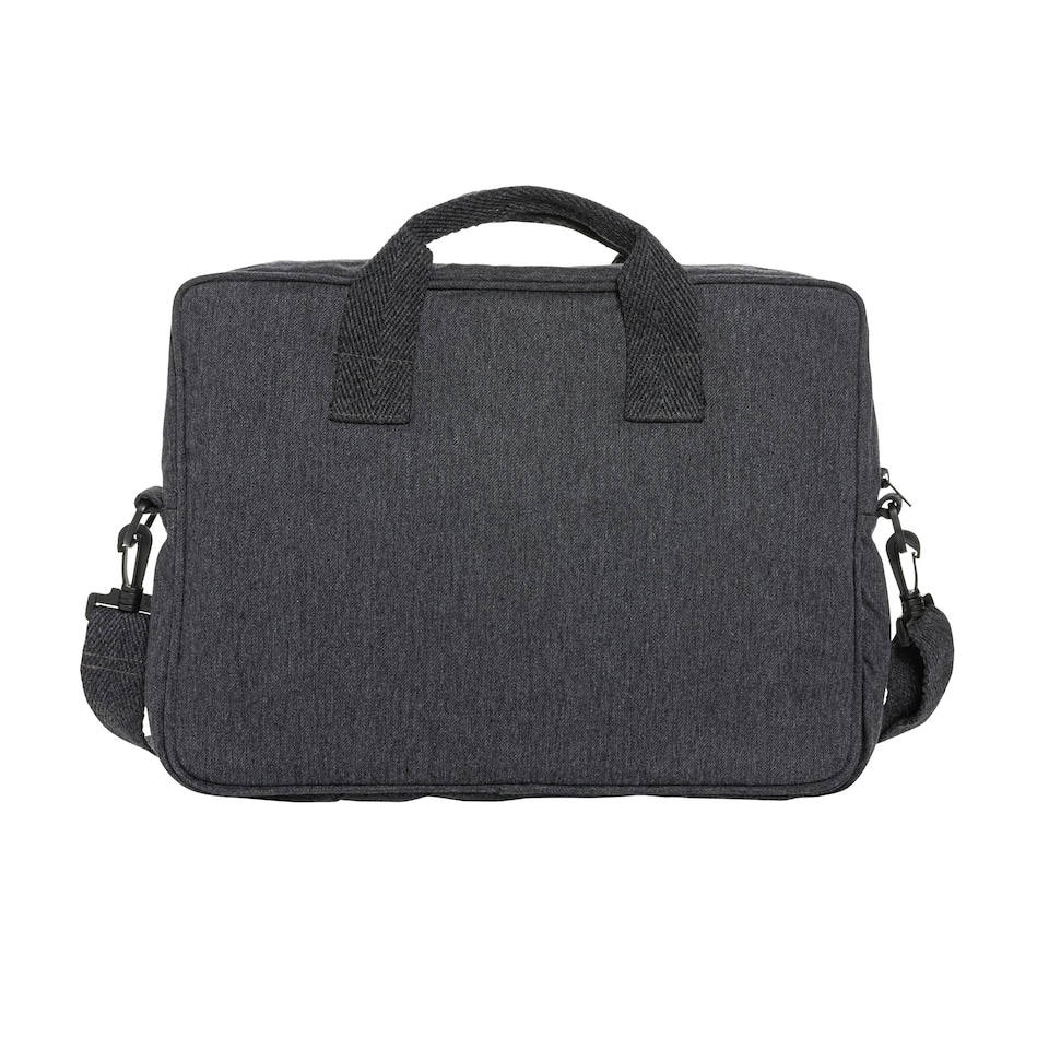 image 1 of XD Collection Laluka Recycled Cotton Aware Laptop Bag - Anthracite - One Size | Grey