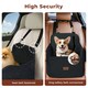 image 5 of Skylos Dog Booster Car Seat Black Portable Travel Carrier Bed for Pet | Black | Black | One Size