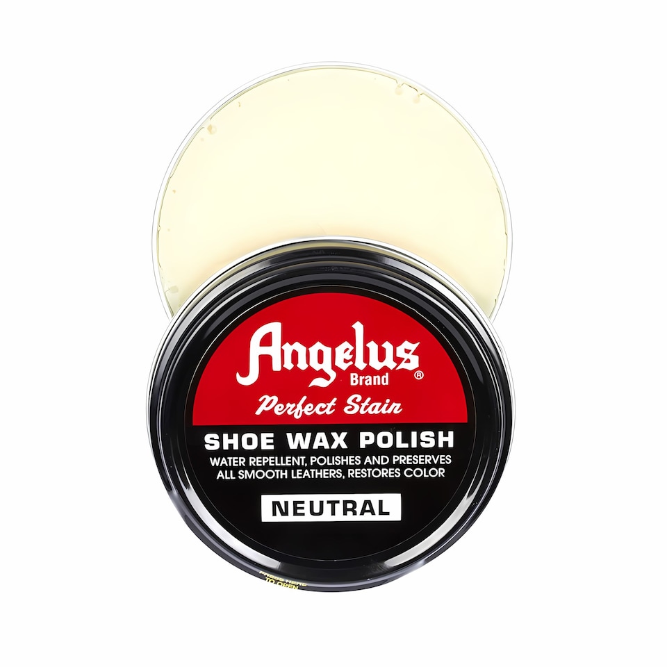 image 1 of Angelus Perfect Stain Wax Polish - All-in-One Leather Shoe Care 60ml | Clear | Neutral