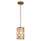 image 1 of Arabella 1 Light Ceiling Mini Duo-Mount Pendant Gold, E27