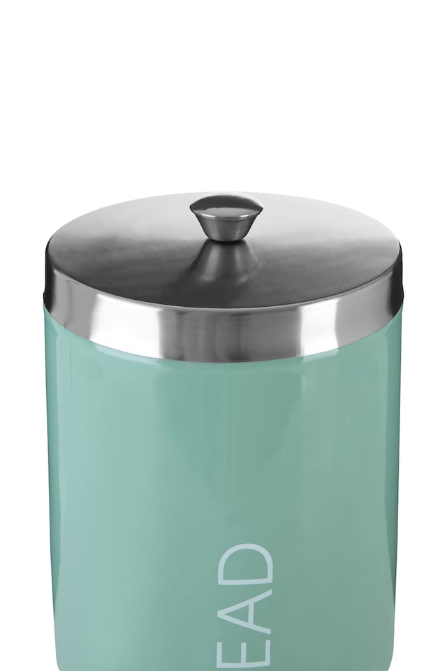 image 1 of Liberty Pistachio Enamel Bread Bin | Green