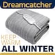image 7 of Dreamcatcher Electric Heated Fleece Blanket Throw 160x120cm - Silver