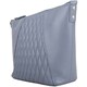 image 3 of Genuine Leather Diamond Effect Design Cross Body / Shoulder Bag Blue | Blue