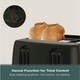 image 9 of Hamilton Beach 1300W Essential Toaster 4 Slice - Black HB4T5032B