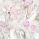 image 1 of Holden Décor Swan Glitter Wallpaper - Pink - 10m x 53cm Pink