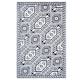 image 1 of Small Outdoor Carpet Diamond B/W Multi