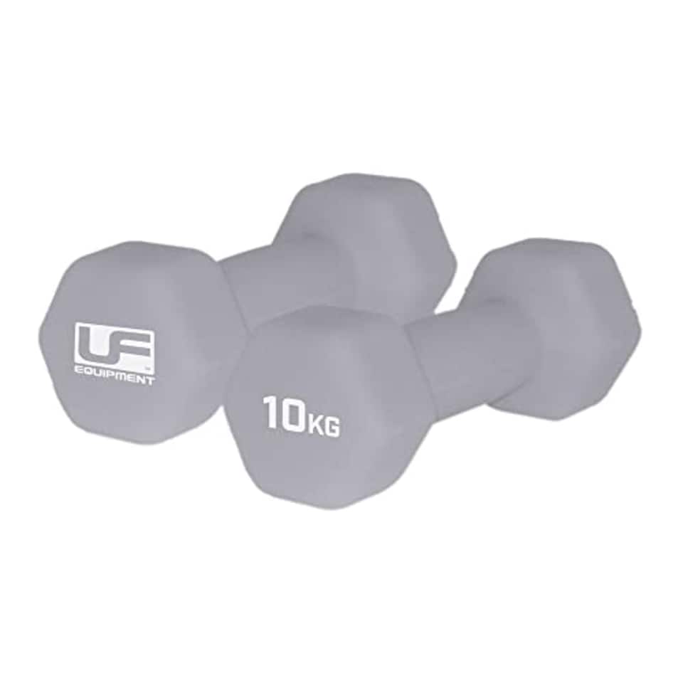 image 1 of Urban Fitness Neoprene Covered Hex Dumbbells Fitness (Pair) Pink 2 X 0.5kg