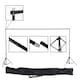 image 6 of Backdrop system, full set 3x6m with carry bag | White | white | 300 x 600 cm | 1