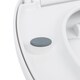 image 5 of Harbour Housewares Soft Close Family Toilet Seat - White | White | White