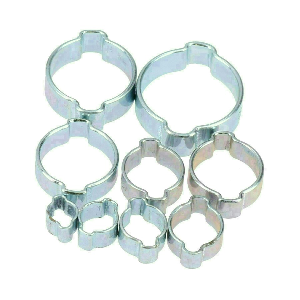 image 1 of Ear Type O-Clip Pliers CV Joint Crimping Tool And 175pcs Hose Clip Clamps