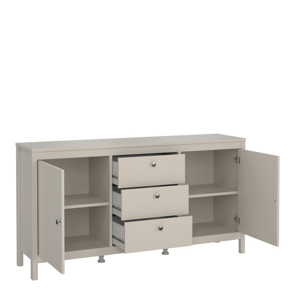 image 1 of Madrid Sideboard 2 Doors + 3 Drawers in Cashmere N/A