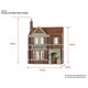 image 5 of Graham Farish Scenecraft Low Relief Police Station (Pre-Built)