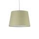 image 1 of Sage Green Cotton 23cm Tapered Cylinder Pendant or Lamp Shade Green