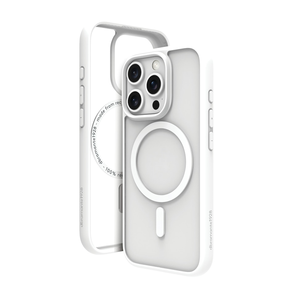image 1 of Dbramante GN61WH006372 Grenen MagSafe Case - iPhone 16 Pro - White