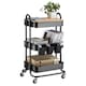 image 1 of Vonhaus Storage Trolley 3 Tier Bathroom & Kitchen Storage
