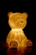 image 3 of Interiors by Premier Kids Bear Night Light, Cute Sitting Bear Design In Soft Ceramic Finish, Gentle Glow To Soothe Children