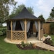 image 3 of Wagner Pavilion Gazebo Maxi - Pressure Treated Timber - L660 x W660 x H420 cm
