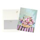 image 2 of Watercolor Lily Flower Basket Blooming Wishes 3D Pop Up Greeting Card