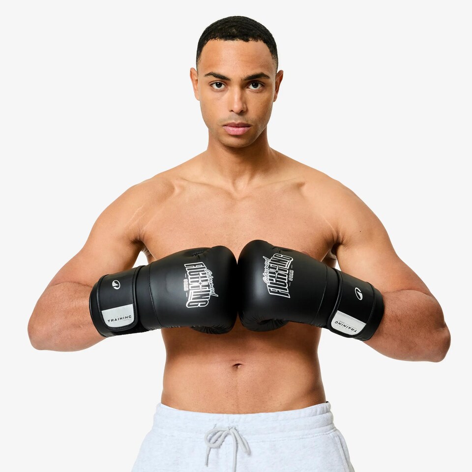 image 1 of Decathlon Boxing Training Gloves with Ergonomic Foam