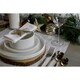 image 8 of Mikasa Dinner Set White Porcelain Camberlie 12 Piece