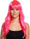 image 3 of Long Pink Wig
