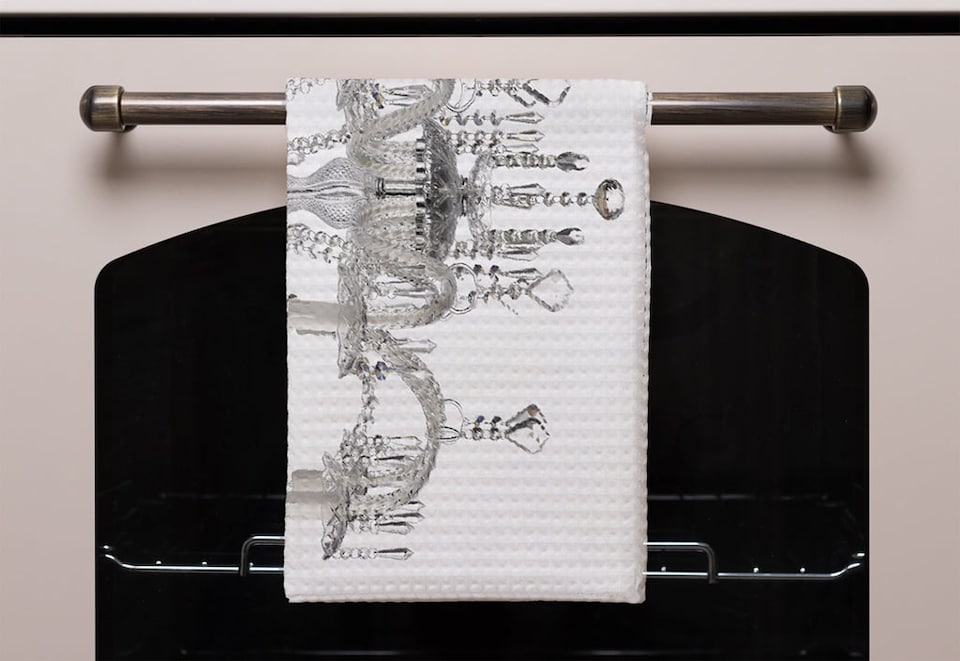 image 1 of Chandelier (Kitchen Towel)