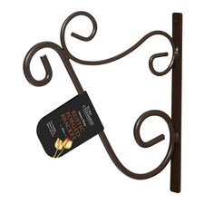Hanging Basket Forged Bracket - Rustic 30cm