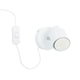image 4 of ValueLights Benton Adjustable Plug In Wall Light & Bulb White