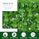 image 3 of Outsunny Decorative Trellis with Artificial Leaves, 3 x 1m, Ivy Leaves