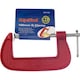 image 1 of SupaTool G Clamp - Red - 150mm