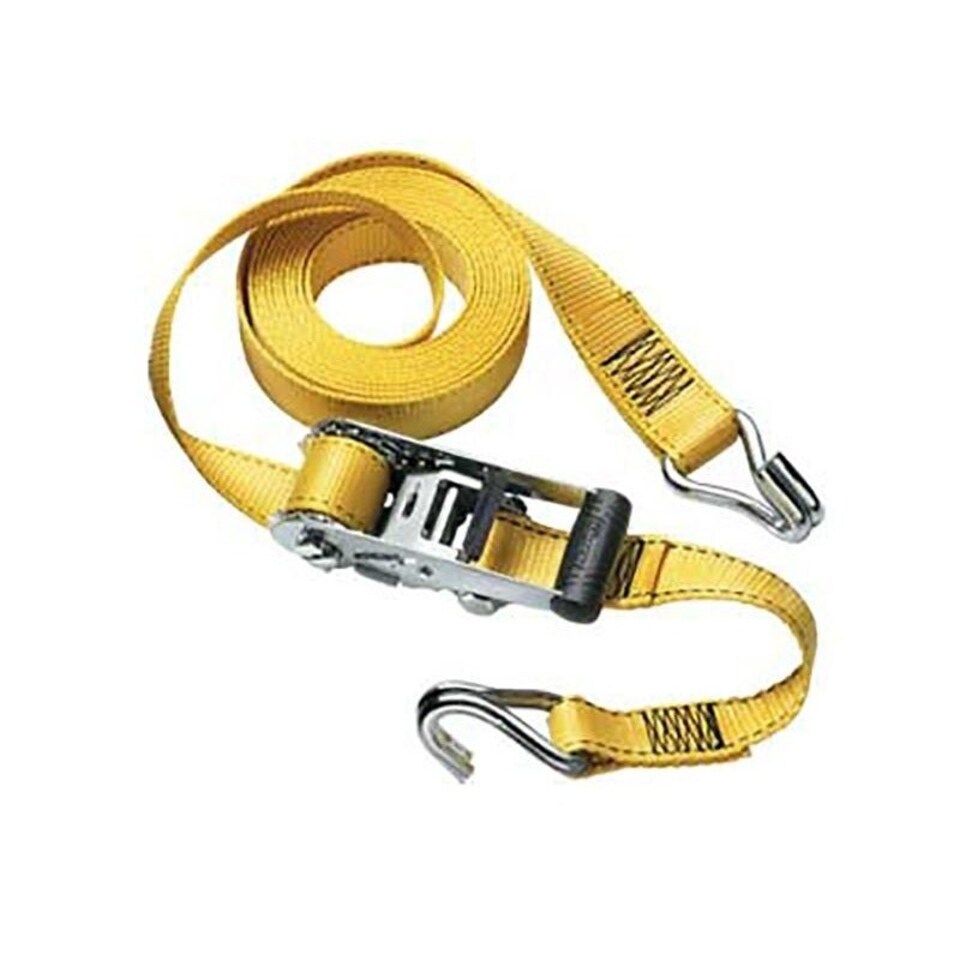 image 1 of Master Lock Ratchet Tie-down, J-hooks - Multi Colour - 4.5m | Multi | 4.5m