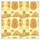 image 1 of Egyptians & sphinx (Picture Frame) White | XS
