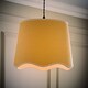 image 3 of ValueLights Dutton White Trim Scallop Edge Large Lamp Shade & Bulb | White