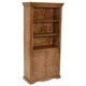 image 5 of Artistry Mango Wood Large Bookcase | Brown | Brown