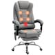 image 1 of Vinsetto Heated 6 Points Vibration Massage Executive Office Chair Grey