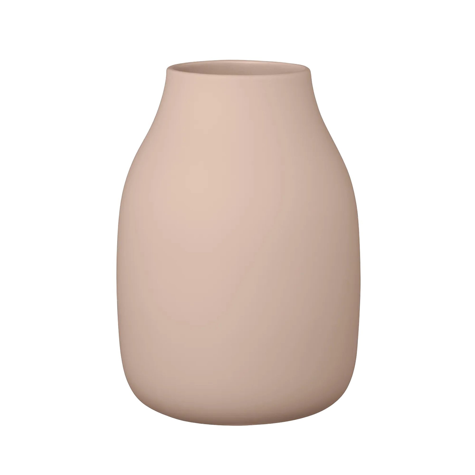 Blomus COLORA Vase L - Indian Tan, Soft Touch in Tan