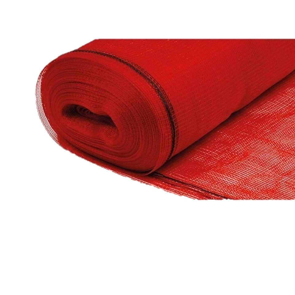 image 1 of Pegdev Red Heavy Duty Plants & Crops Netting 2m x 14m UV Stabilised Mesh