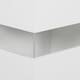 image 8 of HOMCOM LED Sideboard, High Gloss Storage Cabinet with 4 Drawers, White | White | White