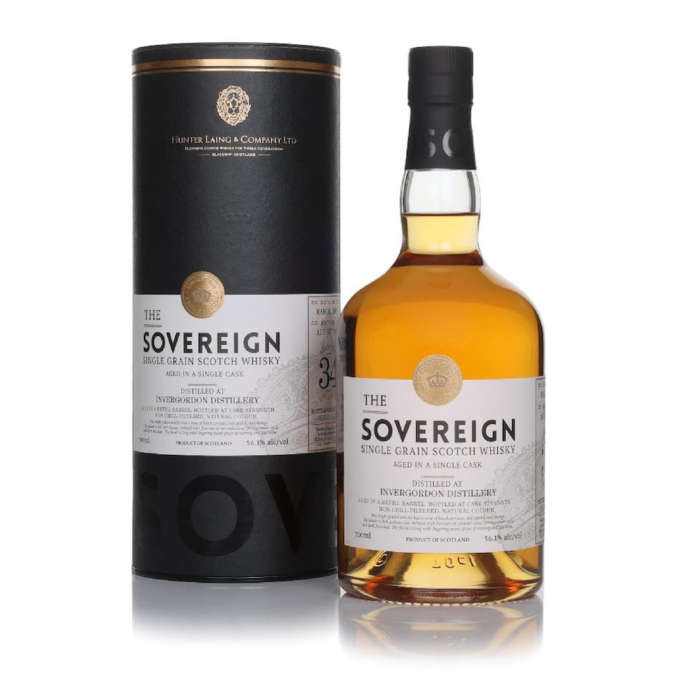 image 1 of Invergordon 34 Year Old 1991 cask 21871 - The Sovereign Hunter Laing