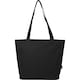 image 2 of Panama Recycled Zipped 20L Tote Bag - Solid Black - One Size Black