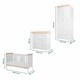 image 5 of Tutti Bambini Rio 3pc Room Set - Dove Grey/Oak
